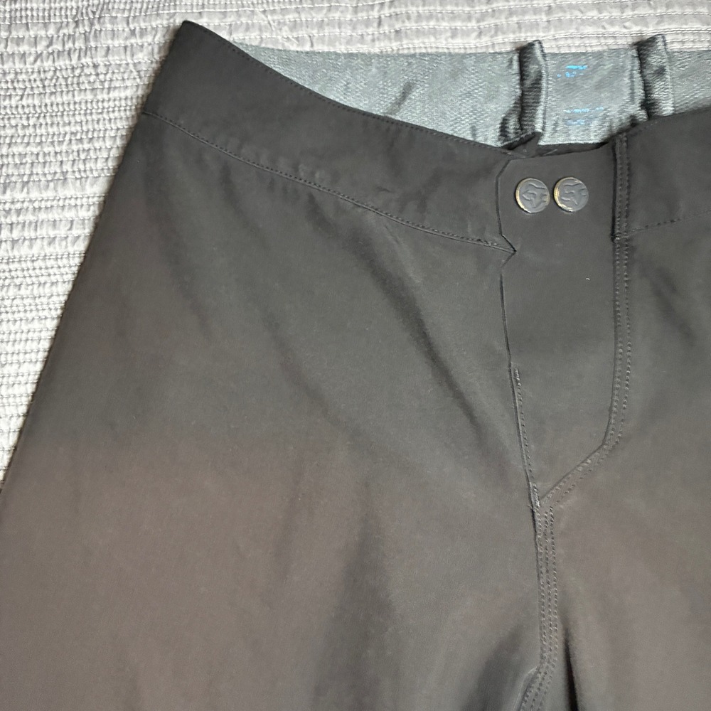 Fox Racing MTB Mountain Bike Shorts Mens 32 Black Trail Downhill Enduro Cycling - Picture 9 of 15